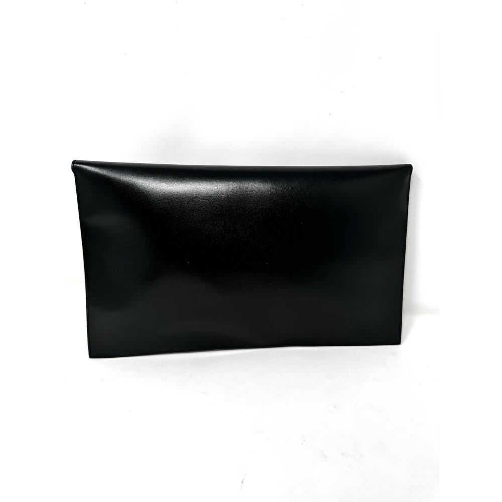 Saint Laurent Uptown Black Leather Pouch with Dustbag - Picture 6 of 10